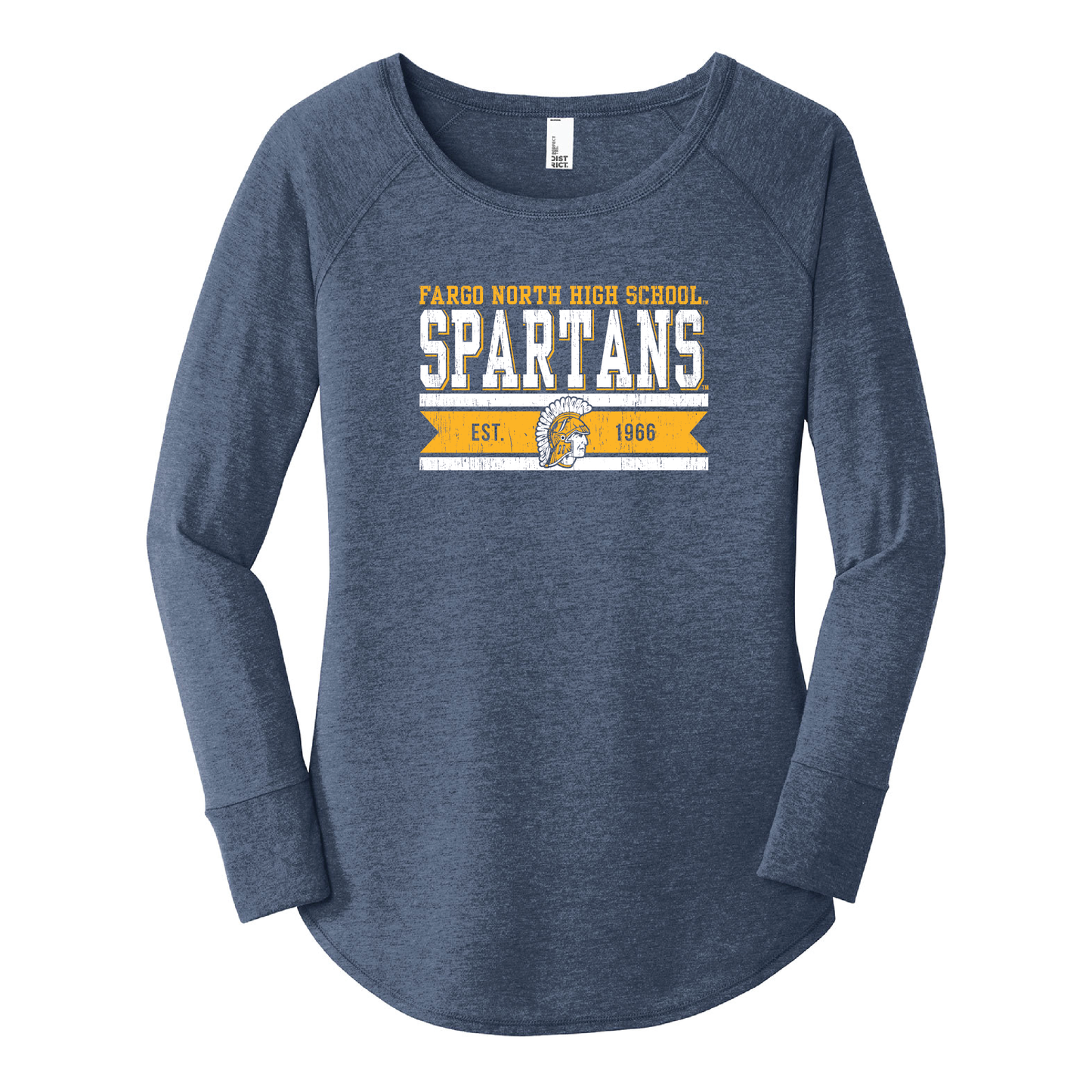 Spartans District® Women’s Long Sleeve Tee (DT132L)