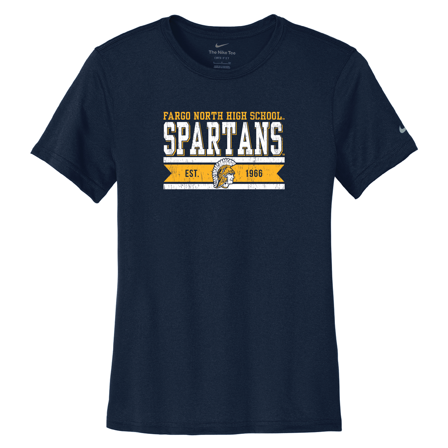 Spartans Nike Women's Swoosh Sleeve rLegend Tee (NKDX8734)