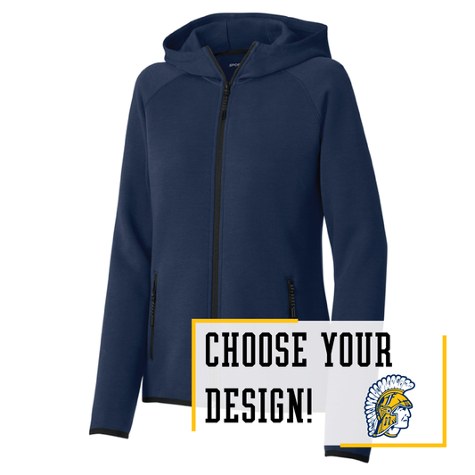 Spartans Sport-Tek® Women’s Full-Zip Hoodie (LST840)