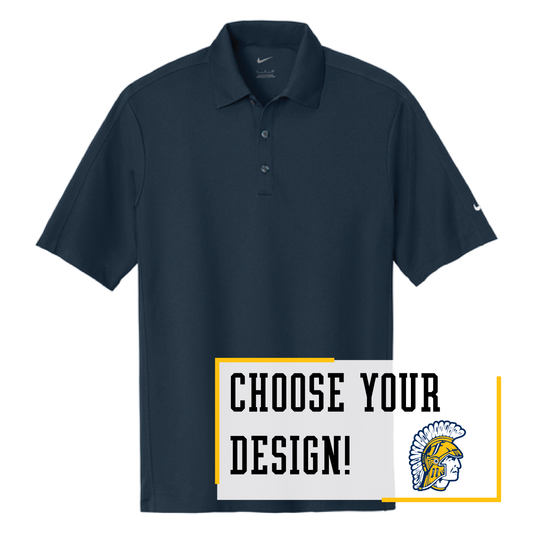 Spartans Navy Nike Tech Sport Dri-FIT Polo (266998)