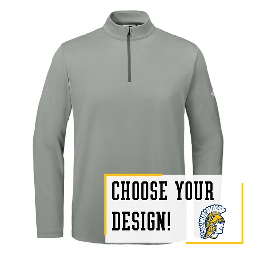 Spartans Meld Grey Heather The North Face® Ambition 1/4-Zip (NF0A8ENR)