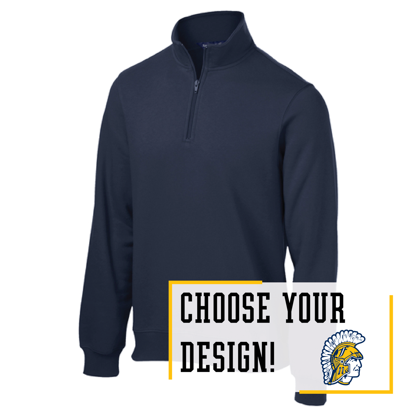 Spartans Sport-Tek® 1/4-Zip Sweatshirt (ST253)