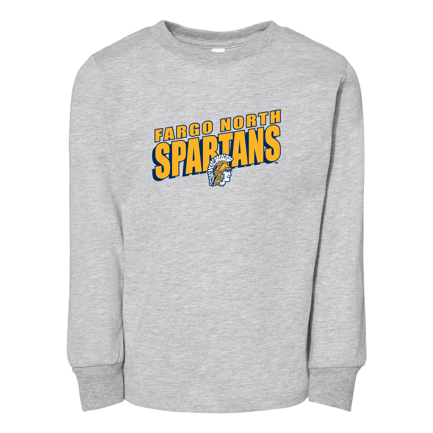 Spartans BELLA+CANVAS® Toddler Long Sleeve Tee (3501T)