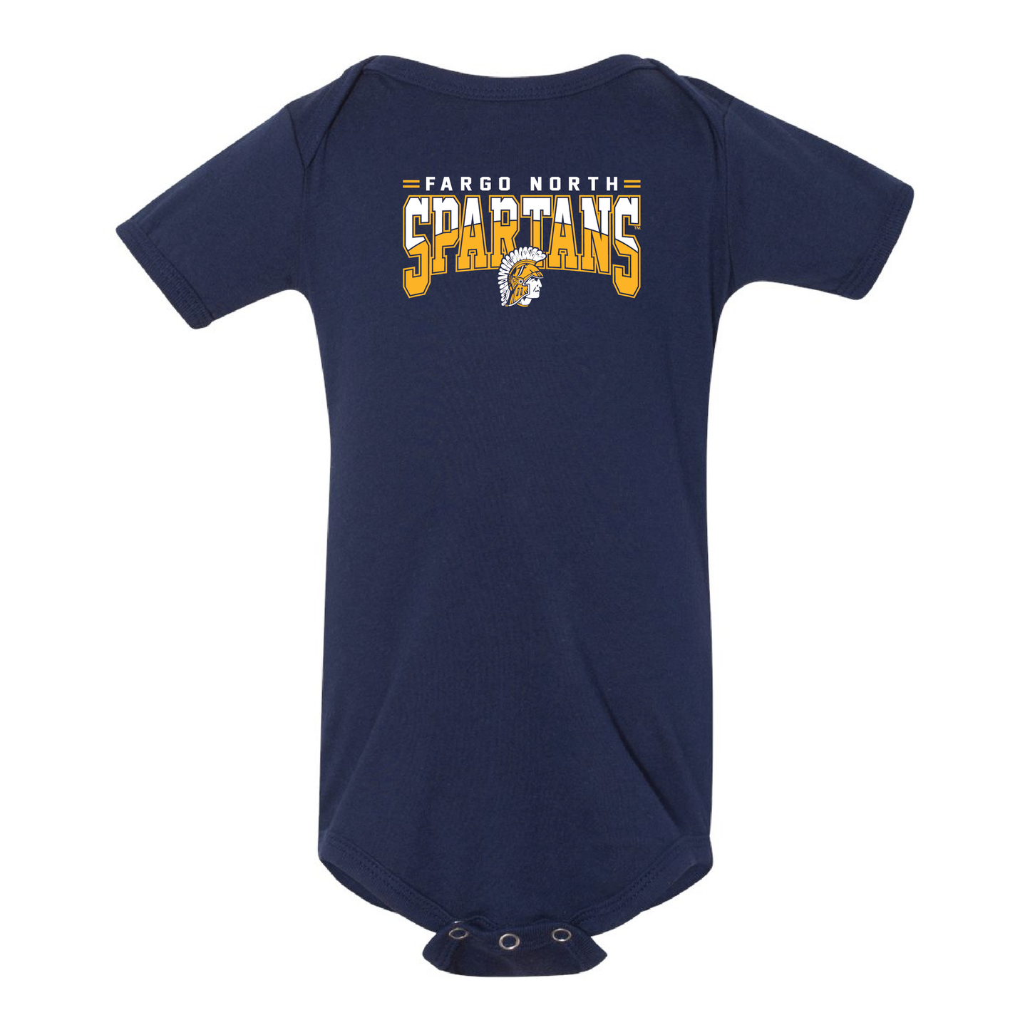 Spartans BELLA+CANVAS® Infant Jersey Short Sleeve One Piece (100b)