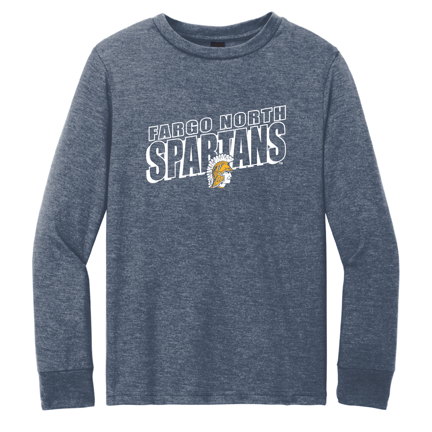 Spartans District® Youth Perfect Tri® Long Sleeve Tee (DT132Y)