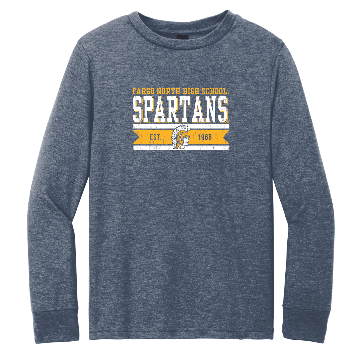 Spartans District® Youth Perfect Tri® Long Sleeve Tee (DT132Y)