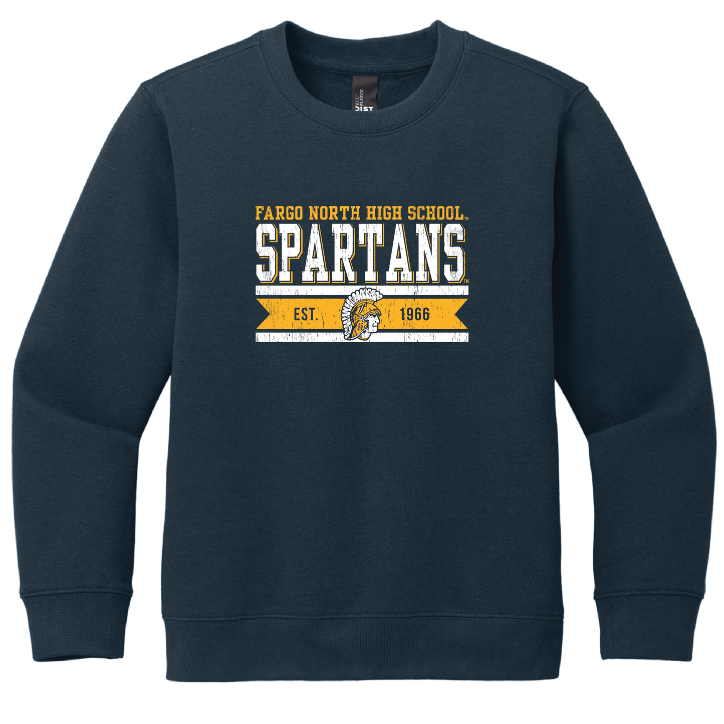 Spartans District® Youth V.I.T.™ Fleece Crew (DT6104Y)