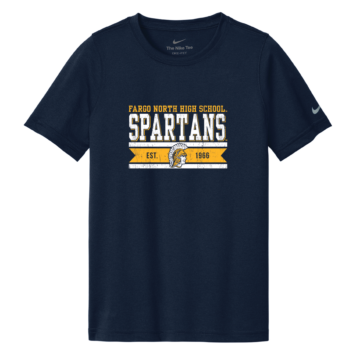 Spartans Nike Youth Swoosh Sleeve rLegend Tee (NKDX8787)