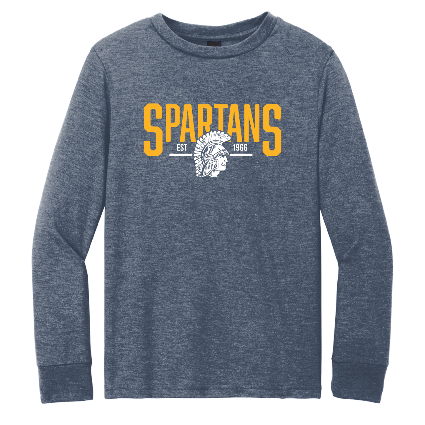 Spartans District® Youth Perfect Tri® Long Sleeve Tee (DT132Y)