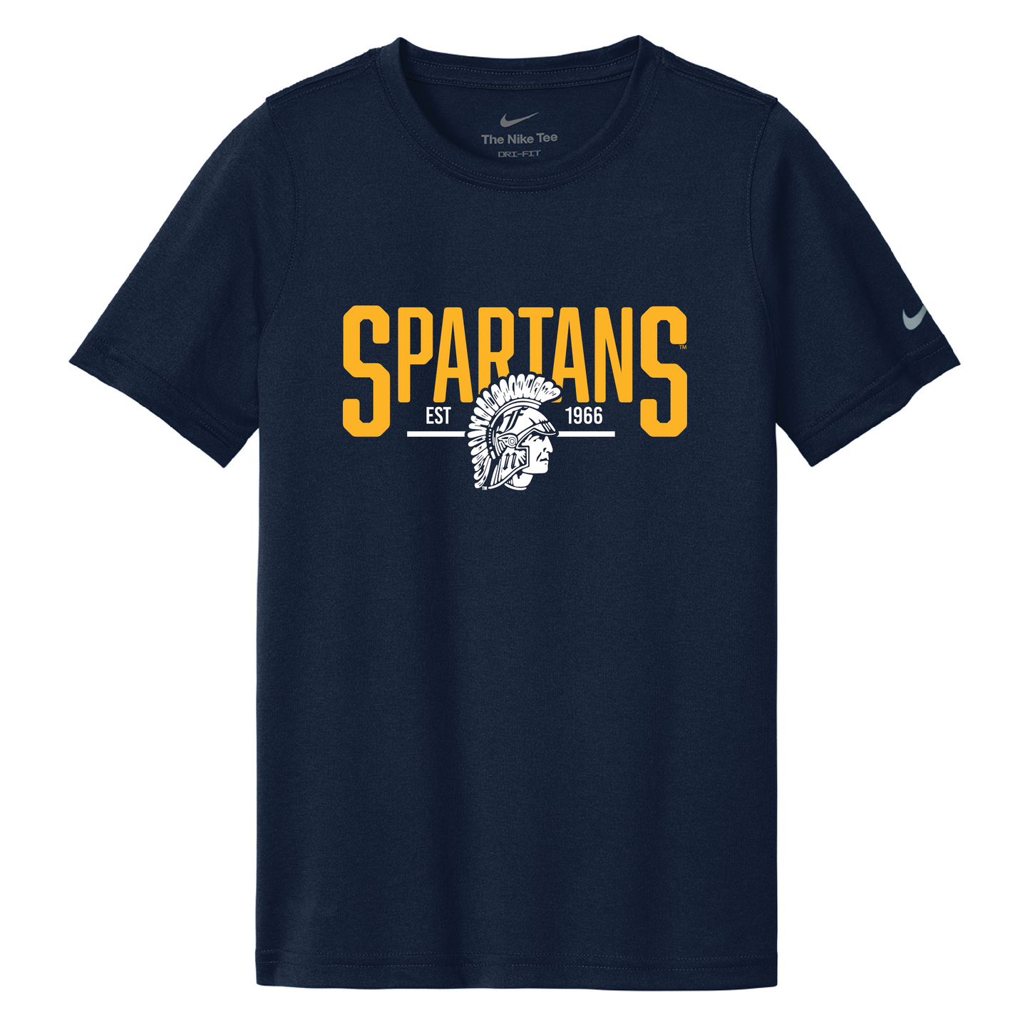 Spartans Nike Youth Swoosh Sleeve rLegend Tee (NKDX8787)