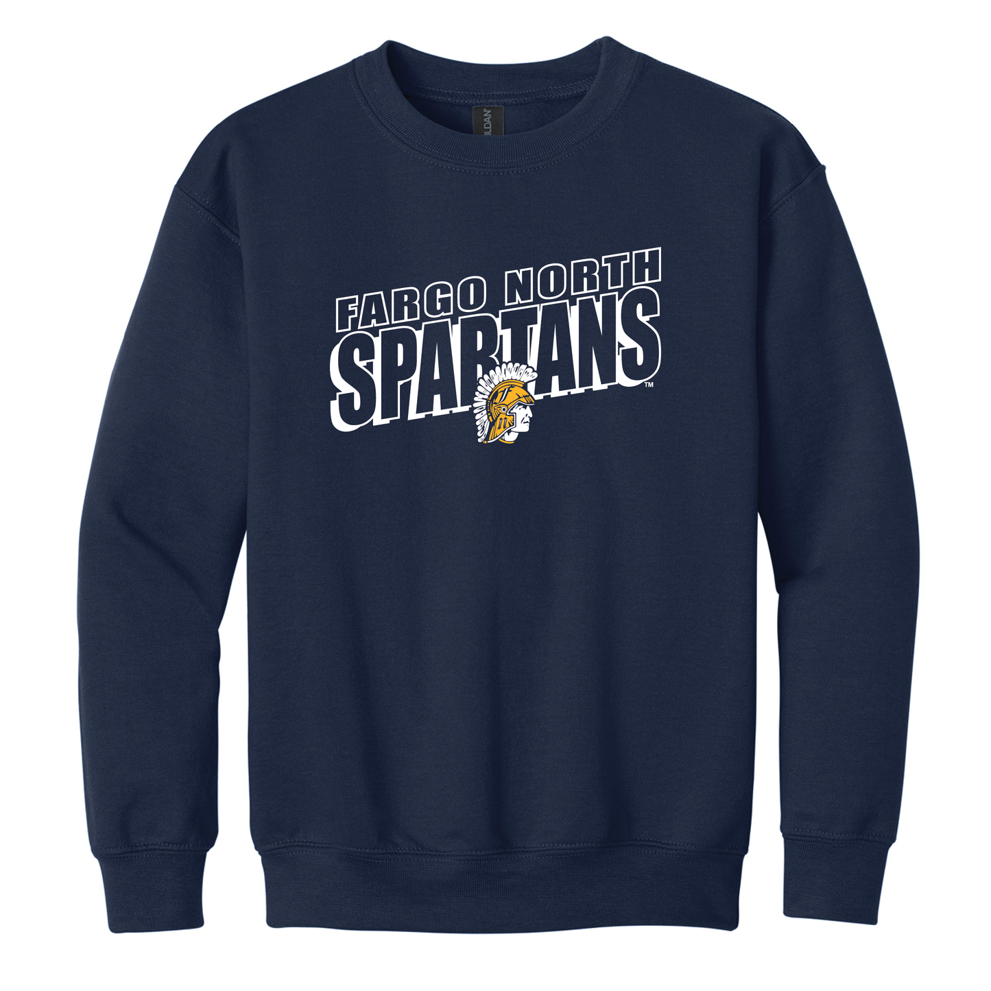 Spartans Gildan® Youth Heavy Blend™ Crewneck Sweatshirt (18000B)