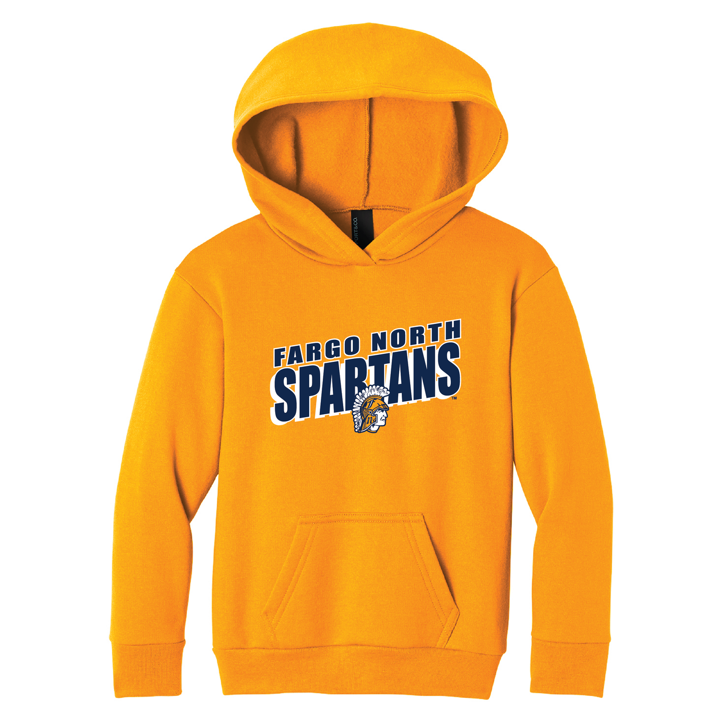 Spartans Port & Co™ Youth Pullover Hooded Sweatshirt (PC68YH)