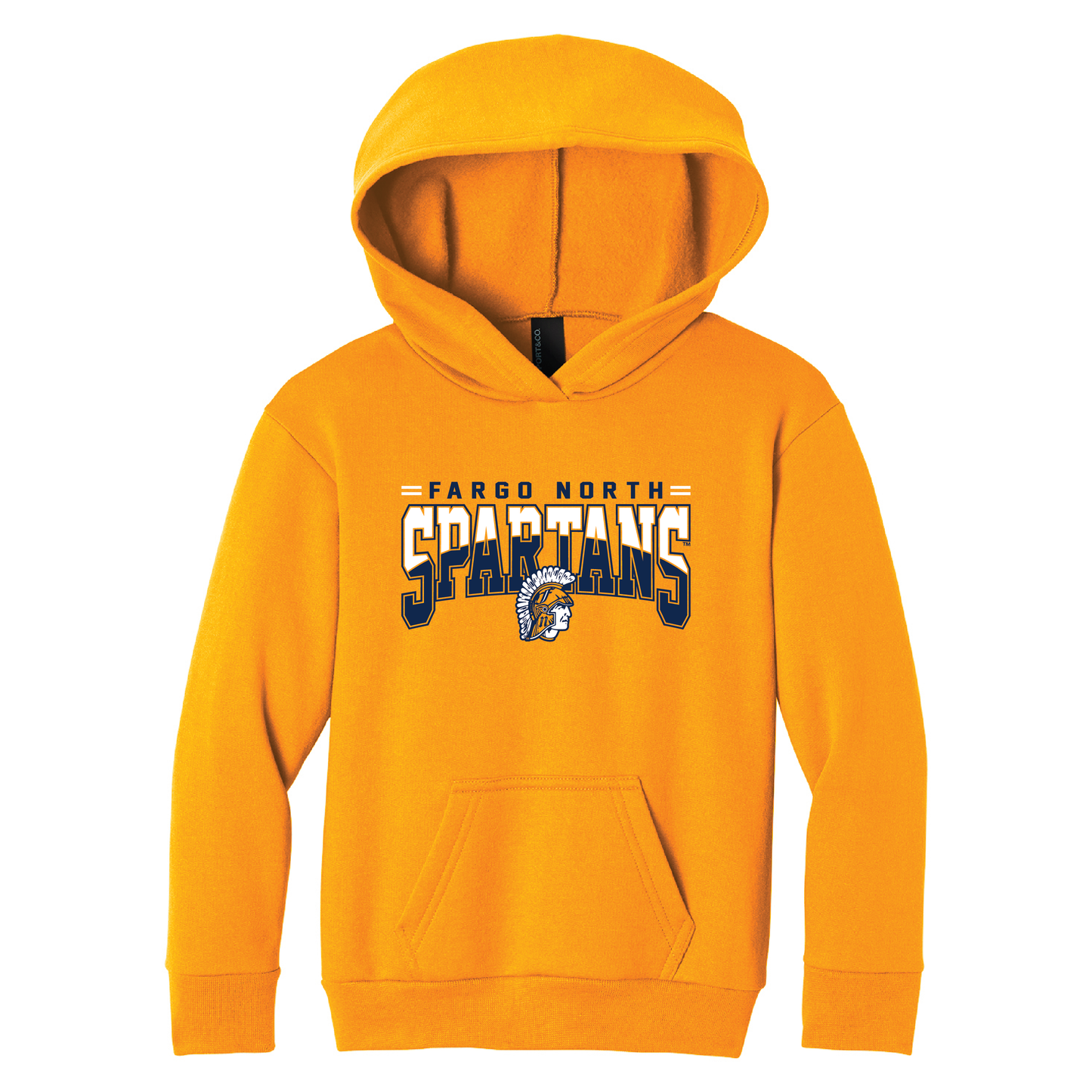Spartans Port & Co™ Youth Pullover Hooded Sweatshirt (PC68YH)