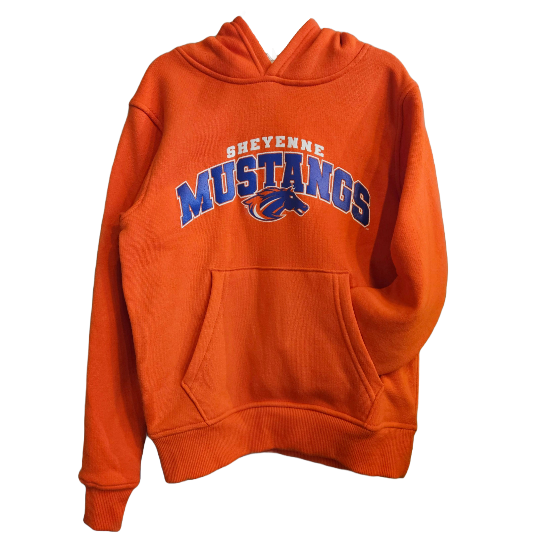 Mustangs August Orange YTH Augusta Hoodie 0224
