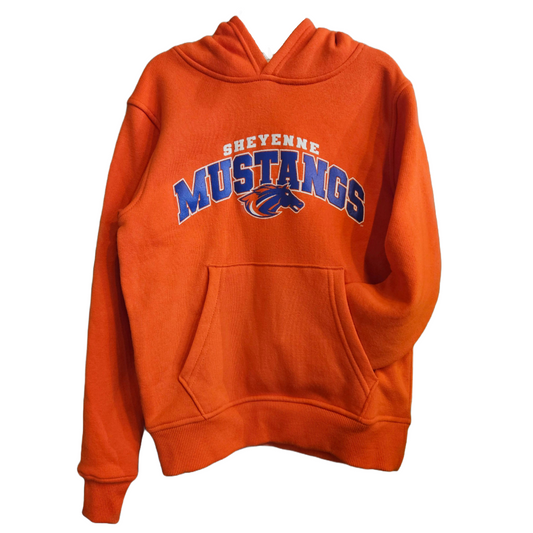 Mustangs August Orange YTH Augusta Hoodie 0224