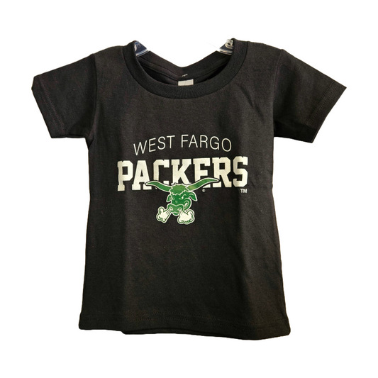 Packers Oliver Black Toddler Gildan T-shirt 1223