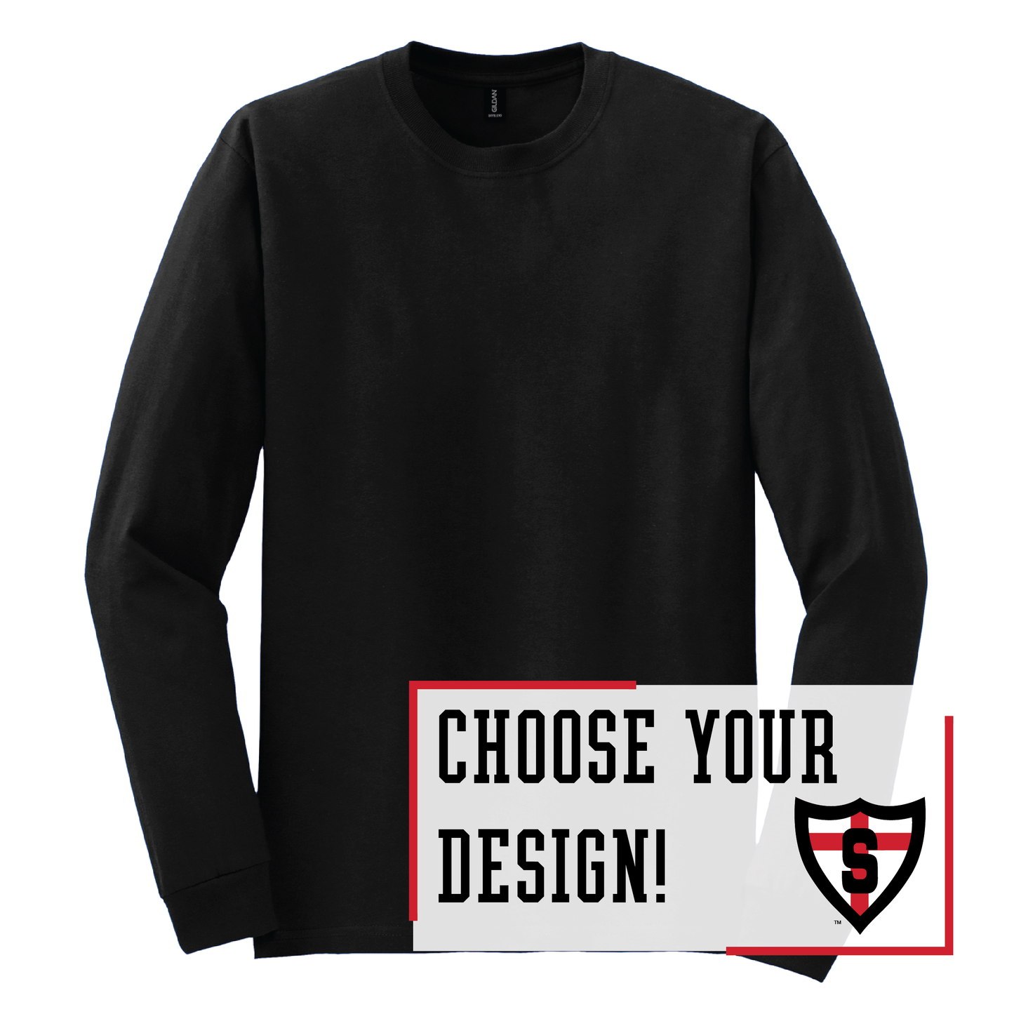 Shanley Gildan® DryBlend® 50 Cotton/50 Poly Long Sleeve T-Shirt (8400)