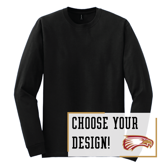 Eagles Gildan® DryBlend® 50 Cotton/50 Poly Long Sleeve T-Shirt (8400)