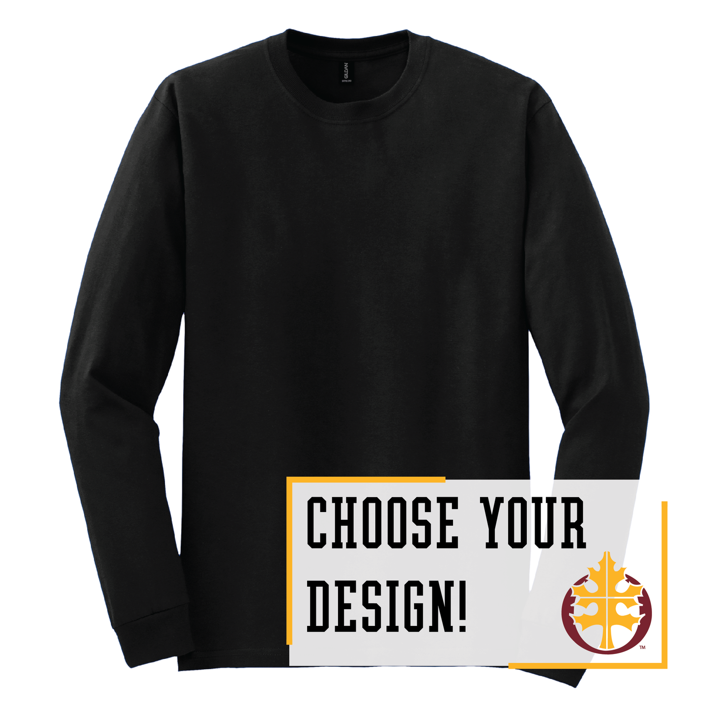 Oak Grove Gildan® DryBlend® 50 Cotton/50 Poly Long Sleeve T-Shirt (8400)