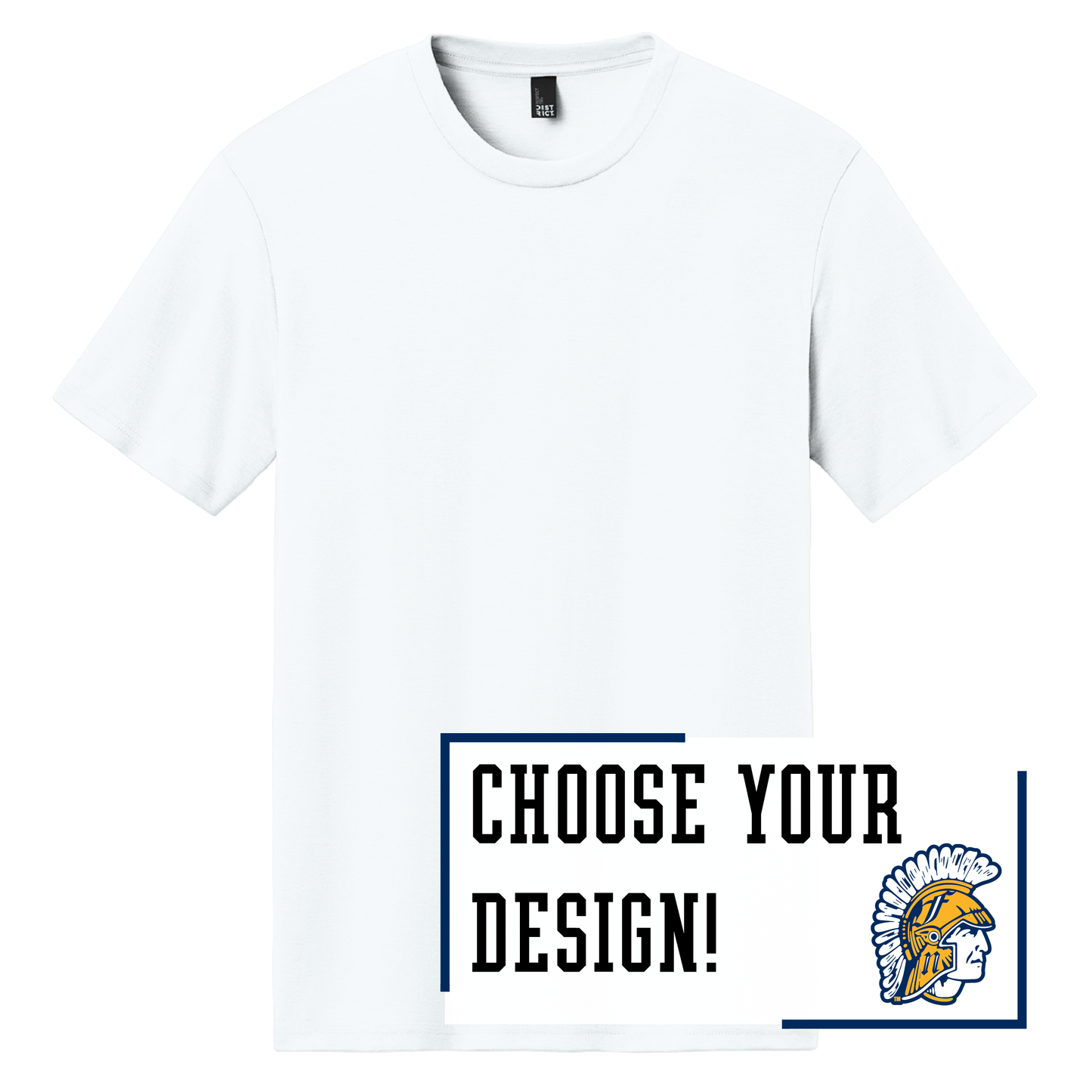 Spartans District® Perfect Tri® Tee (DM130)