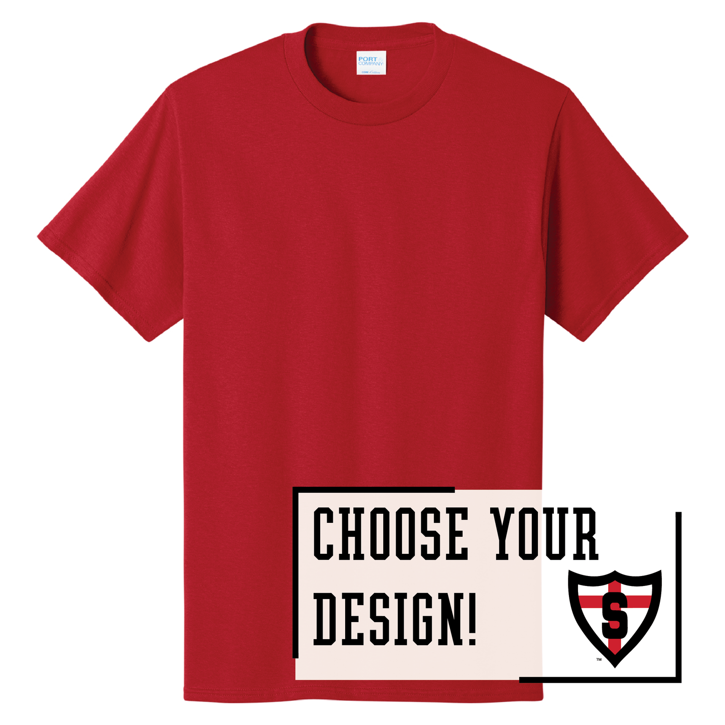 Shanley Port & Co™ Core Cotton Tee (PC54)