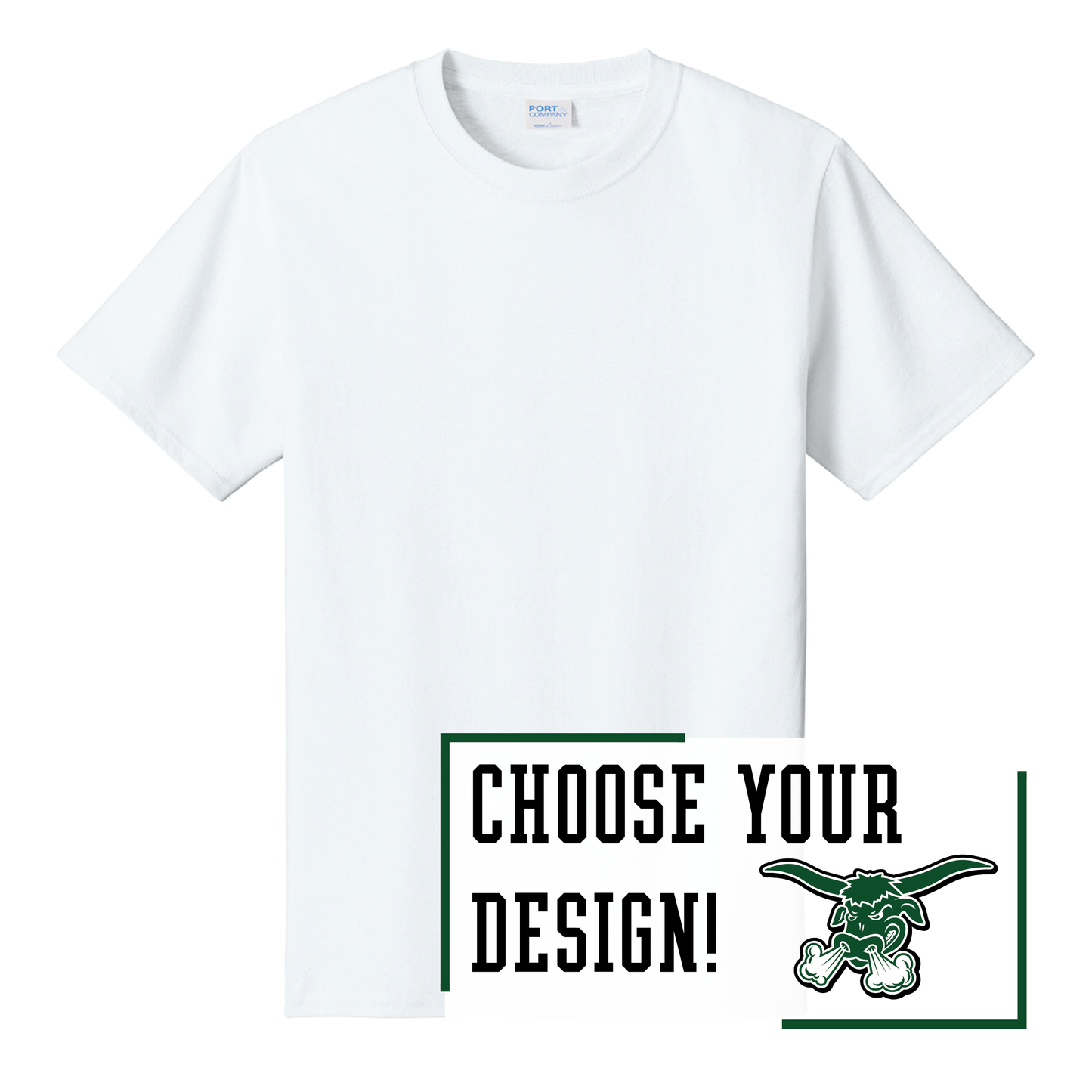 Packers Port & Co™ Core Cotton Tee (PC54)