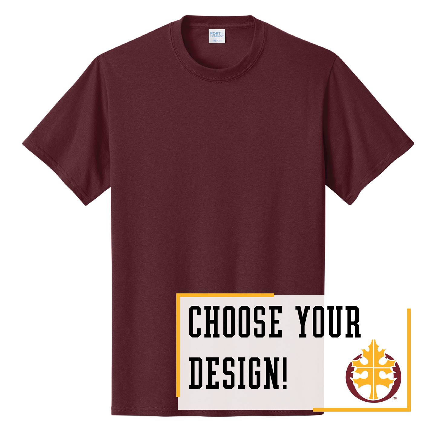 Oak Grove Port & Co™ Core Cotton Tee (PC54)