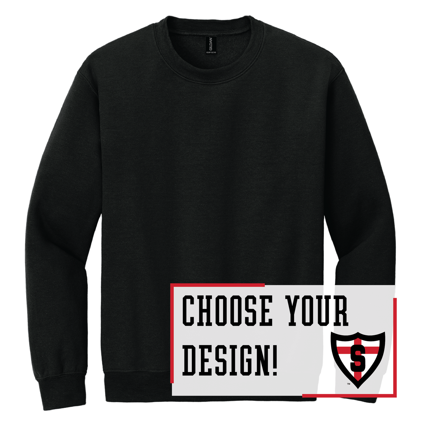 Shanley Gildan® Heavy Blend™ Crewneck Sweatshirt (18000)