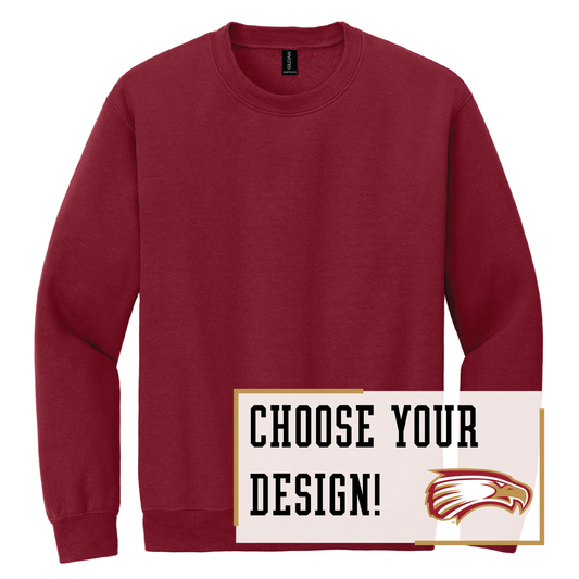 Eagles Gildan® Heavy Blend™ Crewneck Sweatshirt (18000)