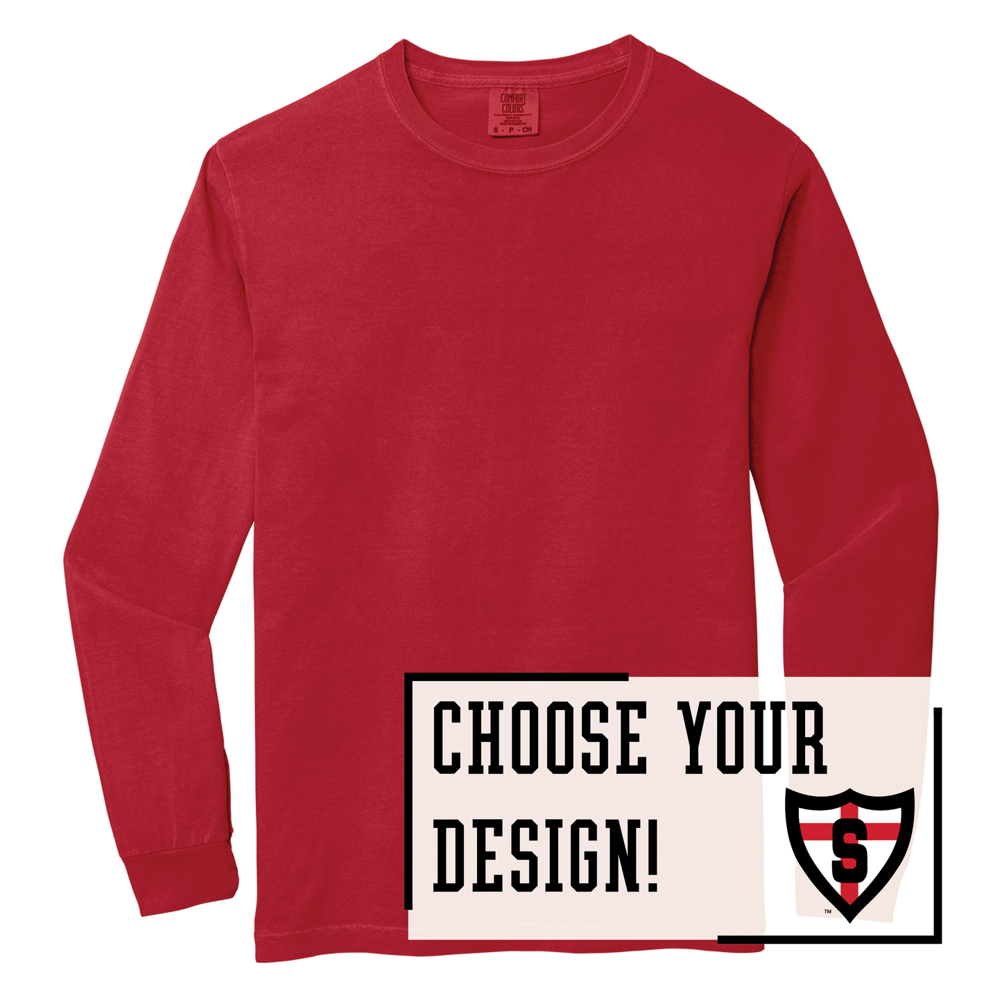 Shanley Comfort Colors® Heavyweight Ring Spun Long Sleeve Tee (6014)