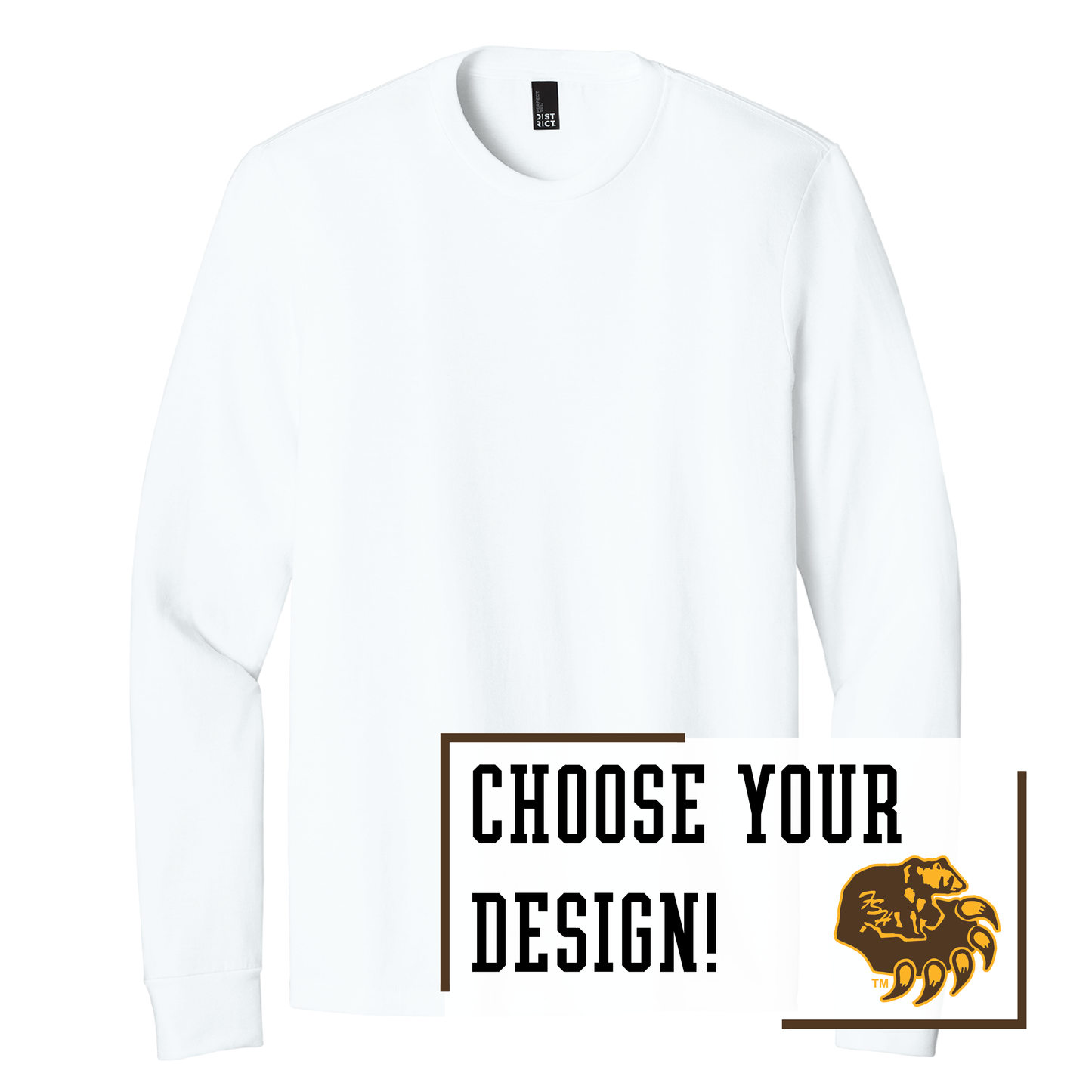 Bruins District® Perfect Tri® Long Sleeve Tee (DM132)
