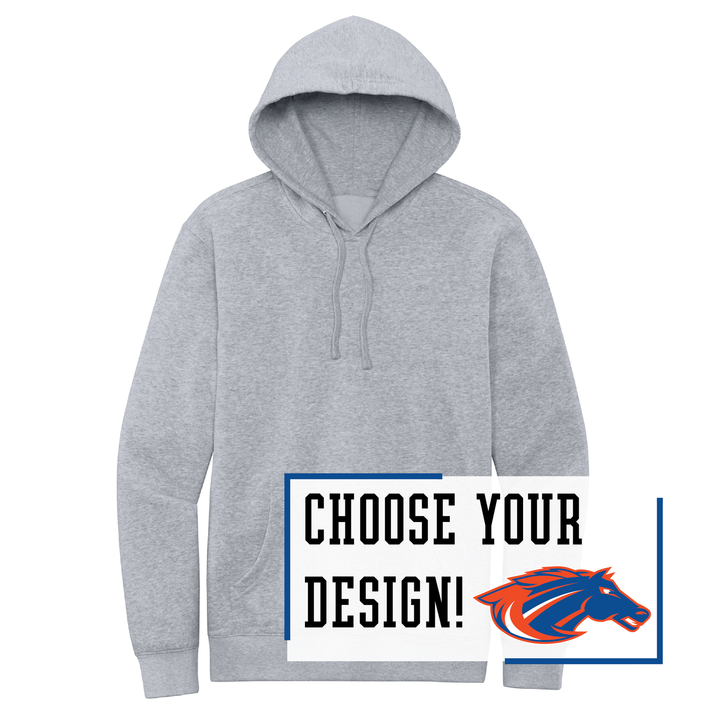 Mustangs District® V.I.T.™ Fleece Hoodie (DT6100)