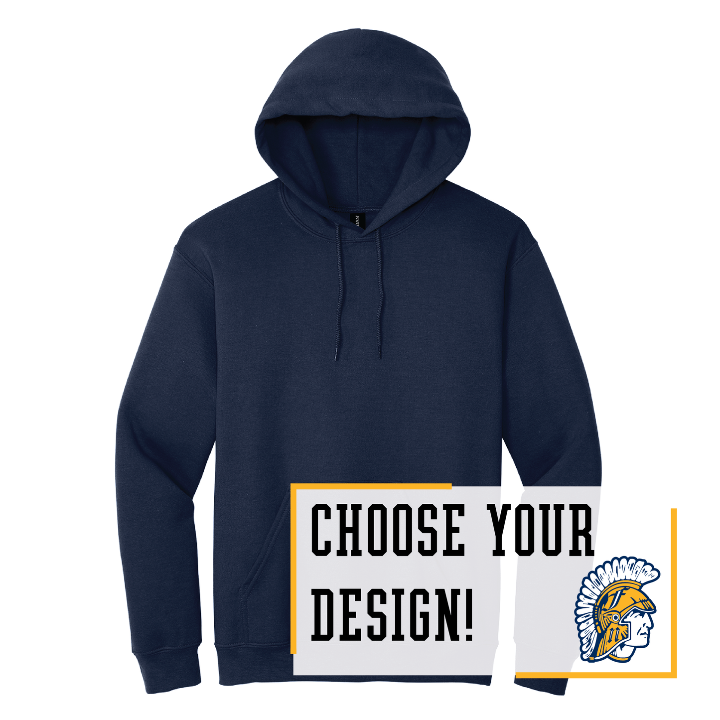 Spartans Gildan® Heavy Blend™ Hooded Sweatshirt (18500)