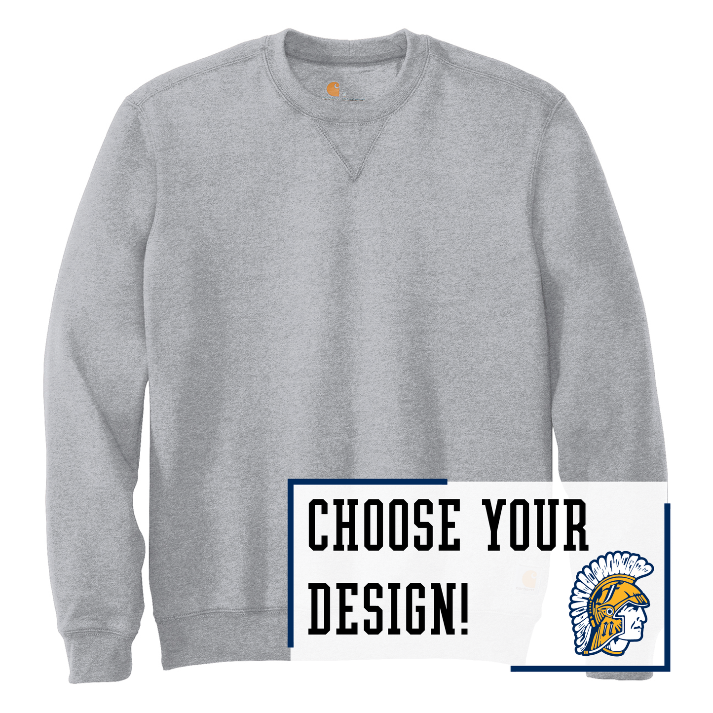 Spartans Carhartt® Midweight Crewneck Sweatshirt (CTK124)