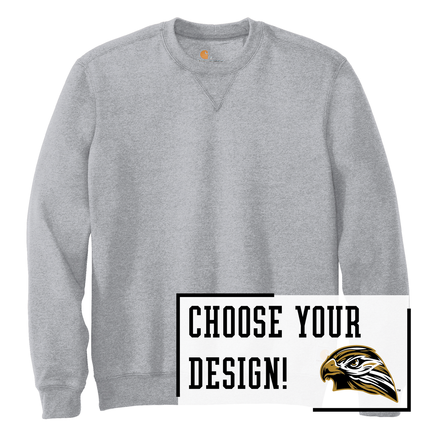 Hawks Carhartt® Midweight Crewneck Sweatshirt (CTK124)