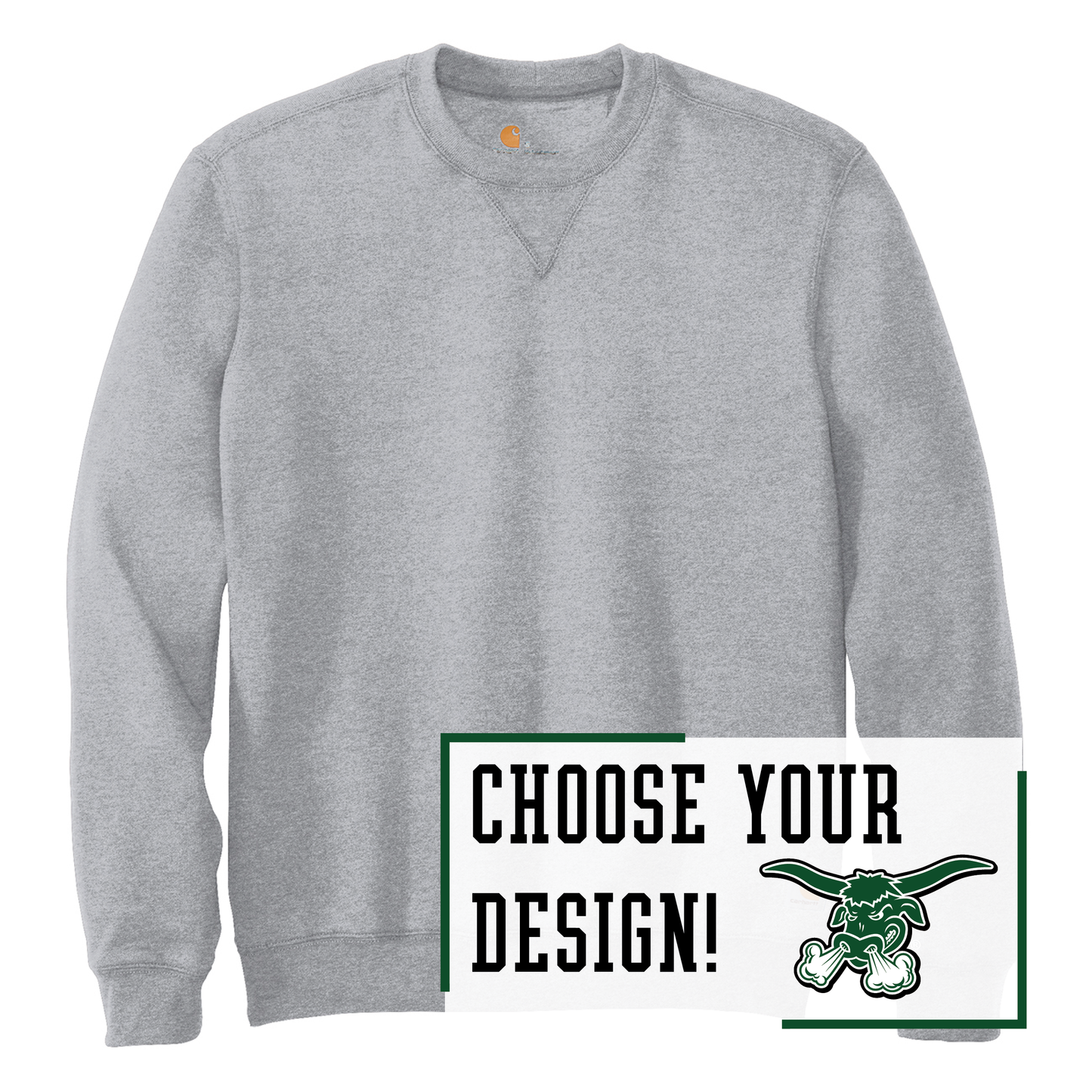 Packers Carhartt® Midweight Crewneck Sweatshirt (CTK124)