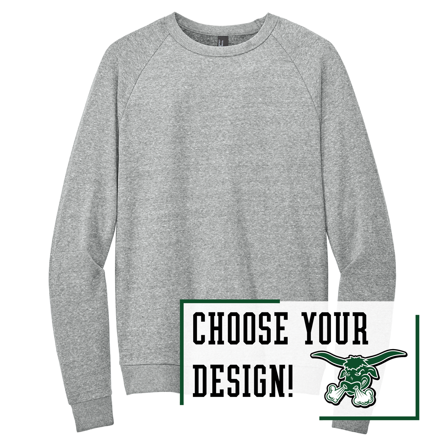 Packers District® Perfect Tri® Fleece Crewneck Sweatshirt (DT1304)