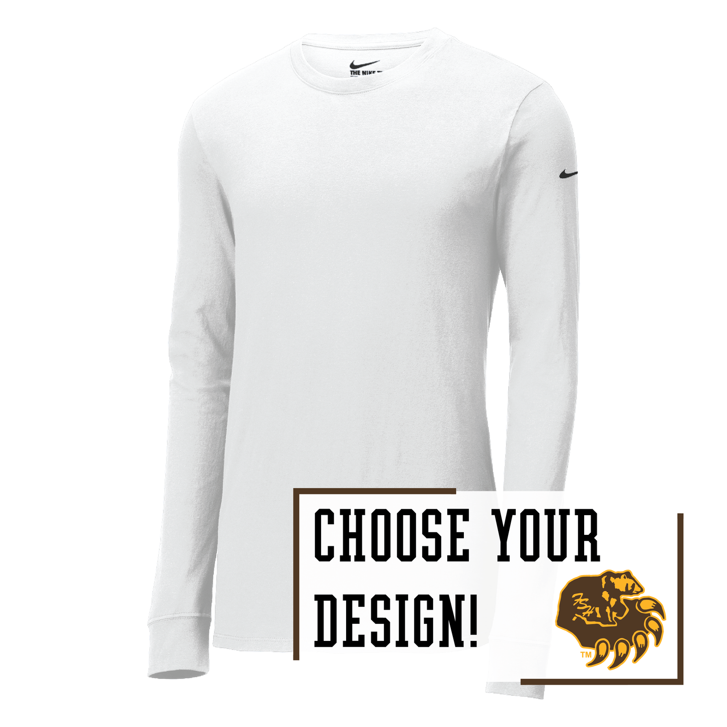 Bruins Nike Dri-FIT Cotton/Poly Long Sleeve Tee (NKBQ5230)