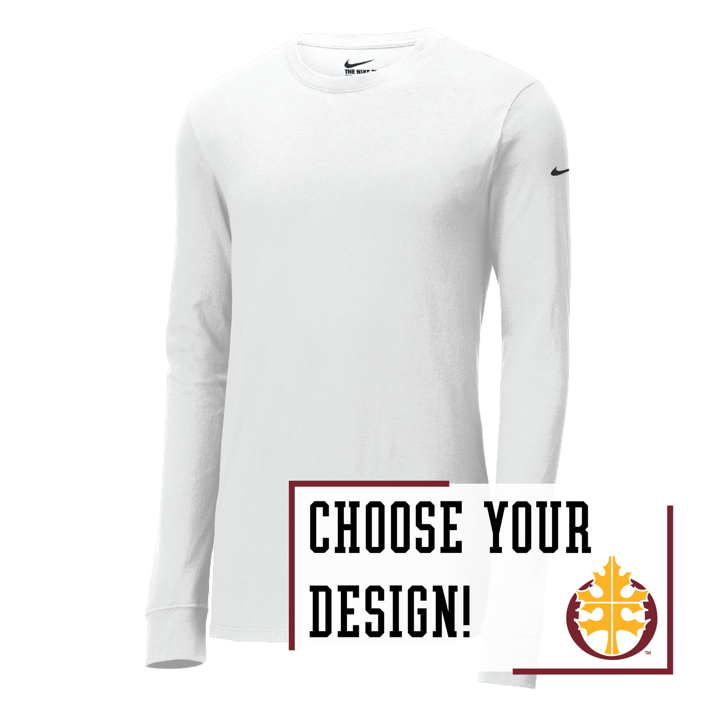Oak Grove Nike Dri-FIT Cotton/Poly Long Sleeve Tee (NKBQ5230)