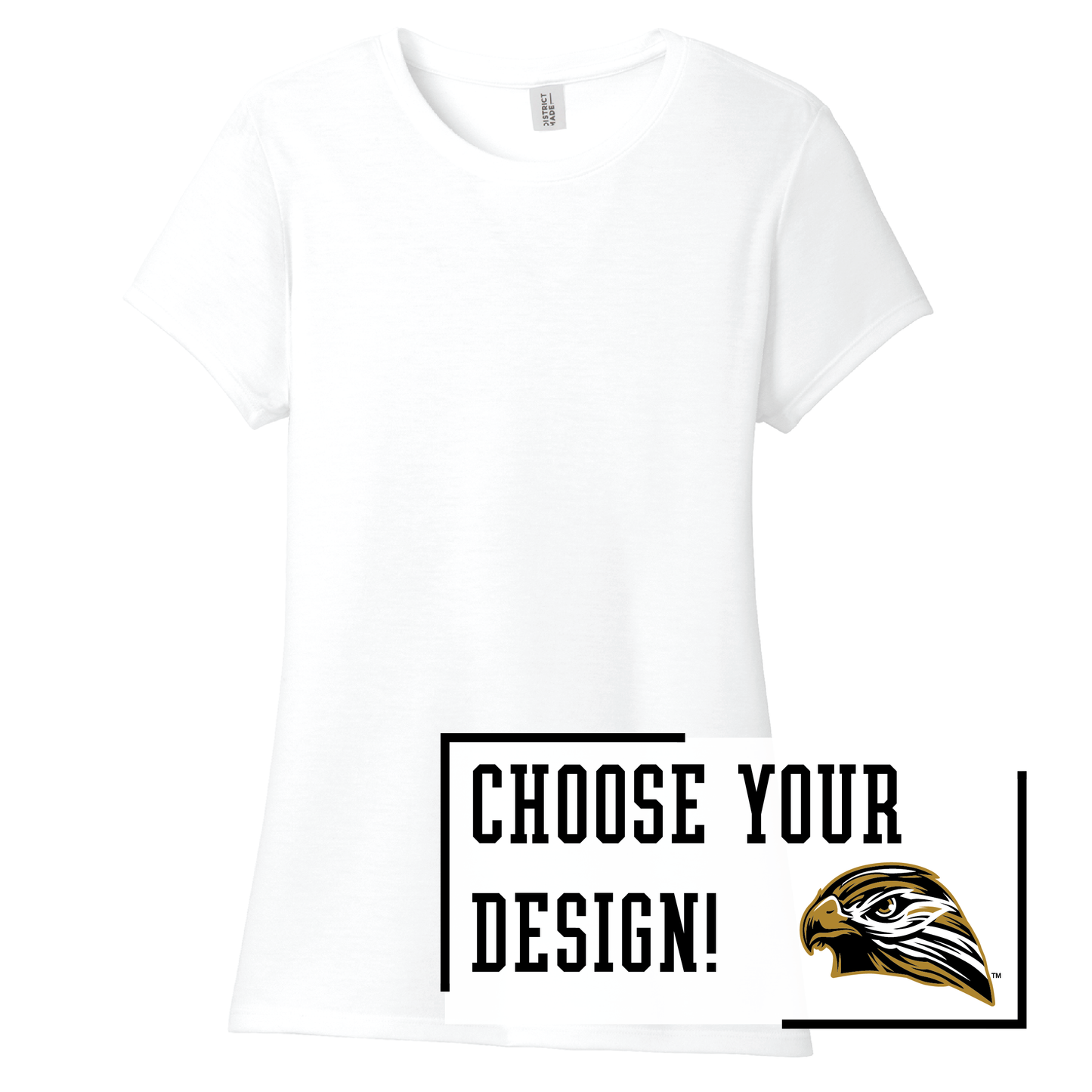 Hawks District® Women’s Perfect Tri® Tee (DM130L)