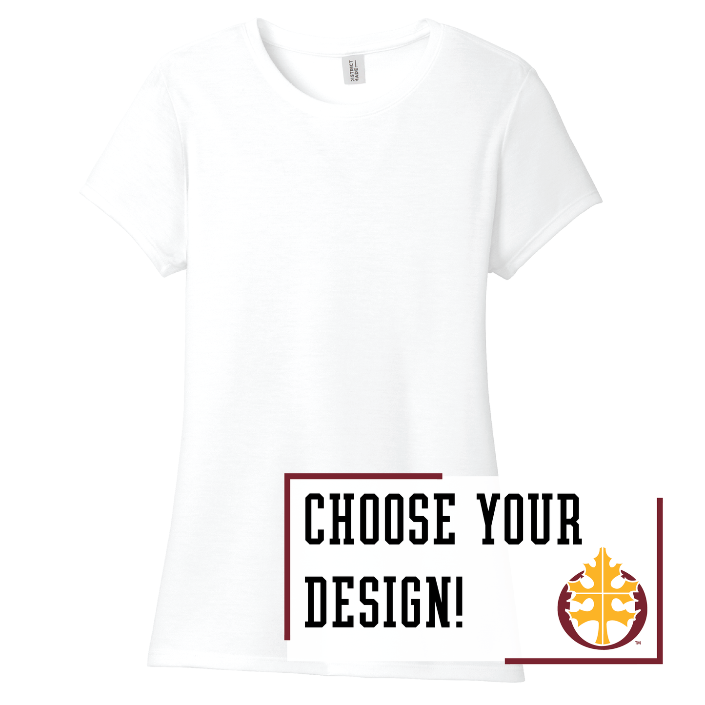 Oak Grove District® Women’s Perfect Tri® Tee (DM130L)