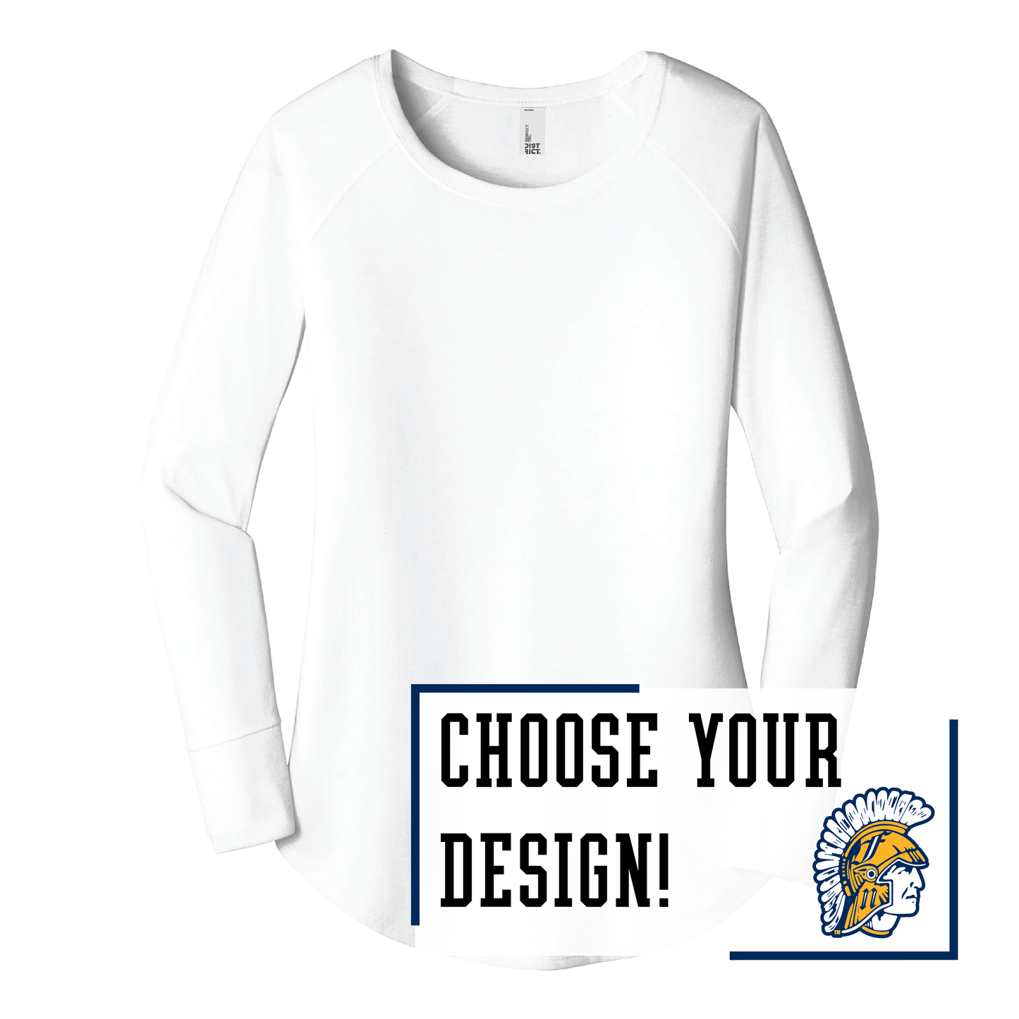 Spartans District® Women’s Long Sleeve Tee (DT132L)