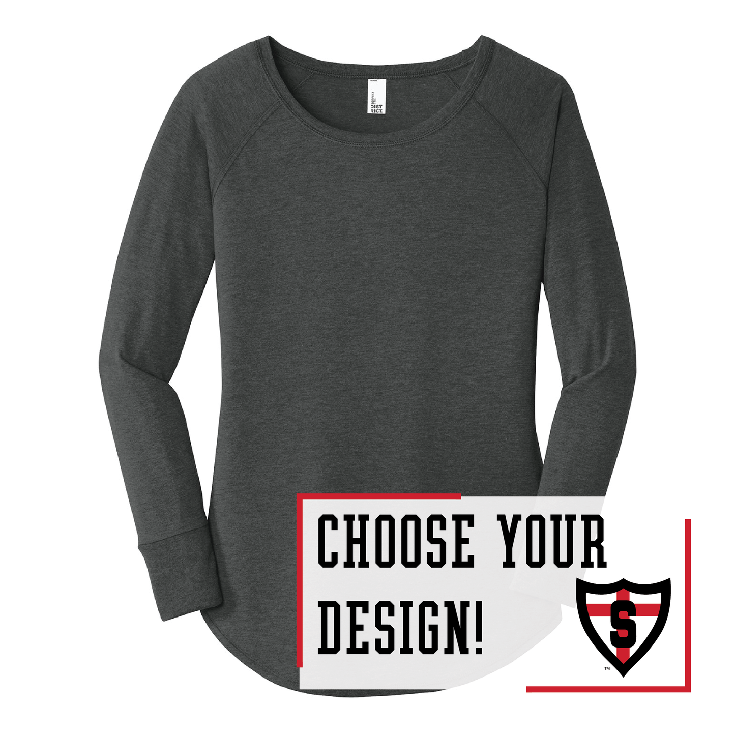 Shanley District® Women’s Long Sleeve Tee (DT132L)