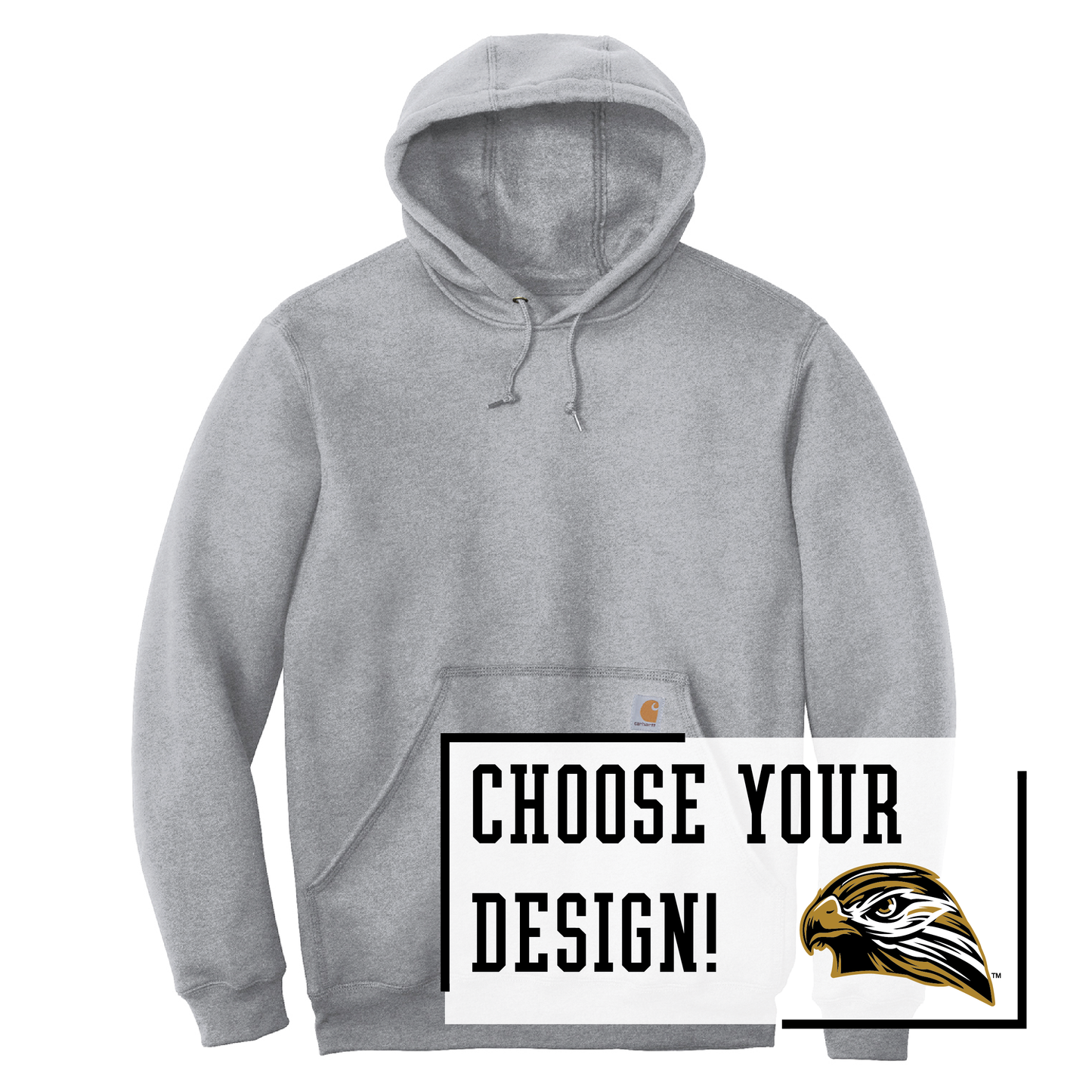 Hawks Carhartt® Midweight Hooded Sweatshirt (CTK121)