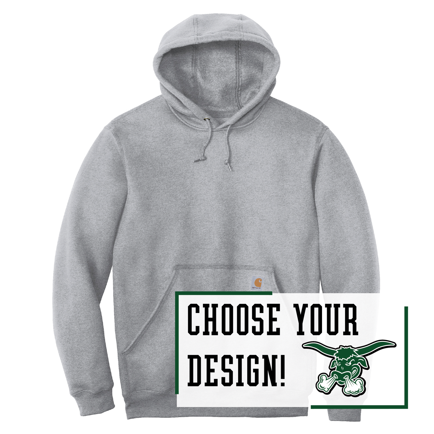 Packers Carhartt® Midweight Hooded Sweatshirt (CTK121)