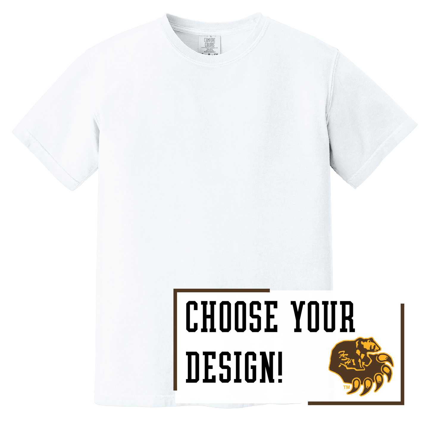 Bruins Comfort Colors® Heavyweight Ring Spun Tee (1717)