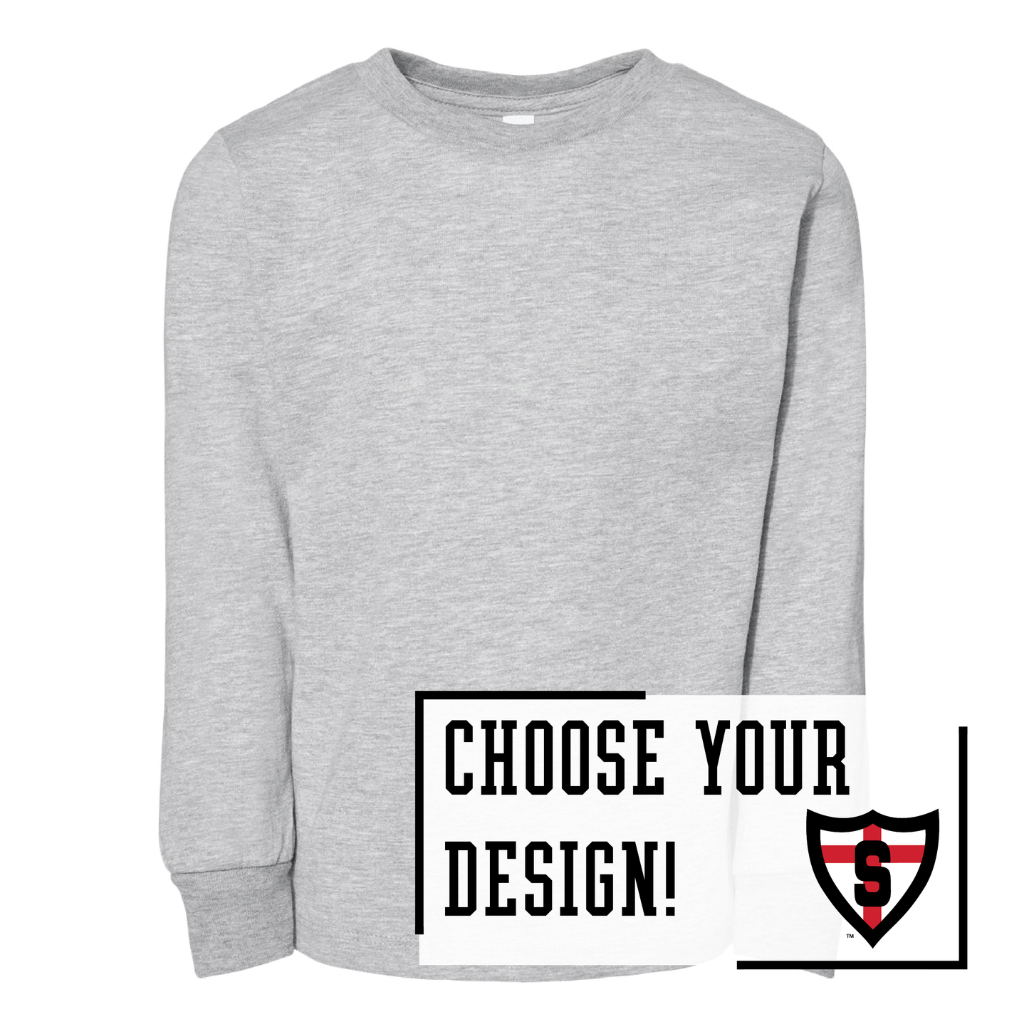 Shanley BELLA+CANVAS® Toddler Long Sleeve Tee (3501T)