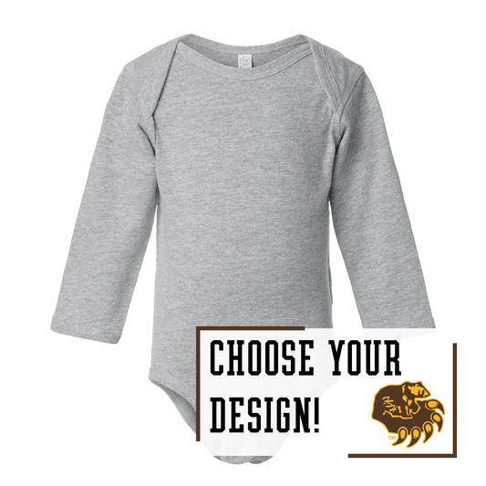 Bruins Rabbit Skins™ Infant Long Sleeve Jersey Bodysuit (4421)
