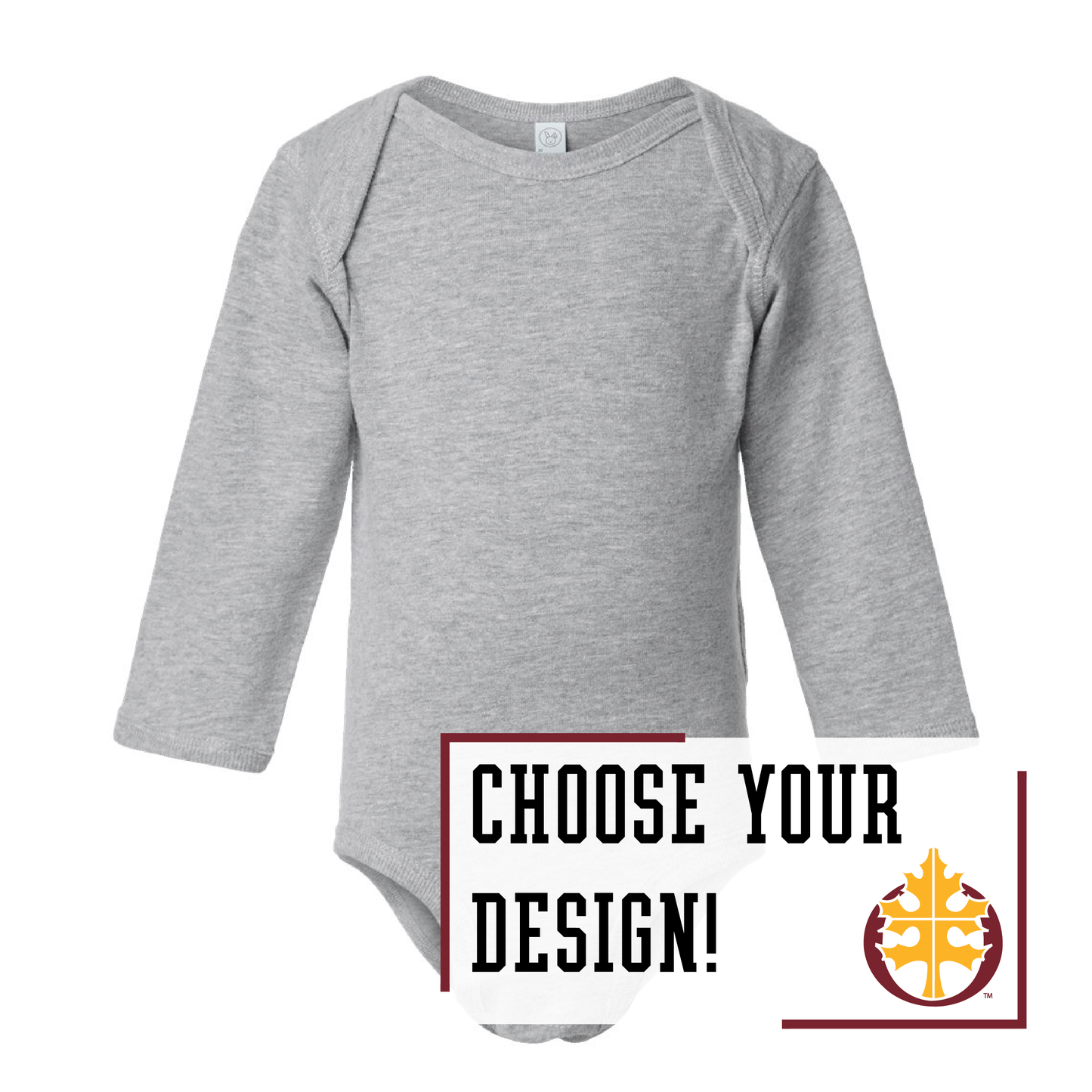 Oak Grove Rabbit Skins™ Infant Long Sleeve Jersey Bodysuit (4421)
