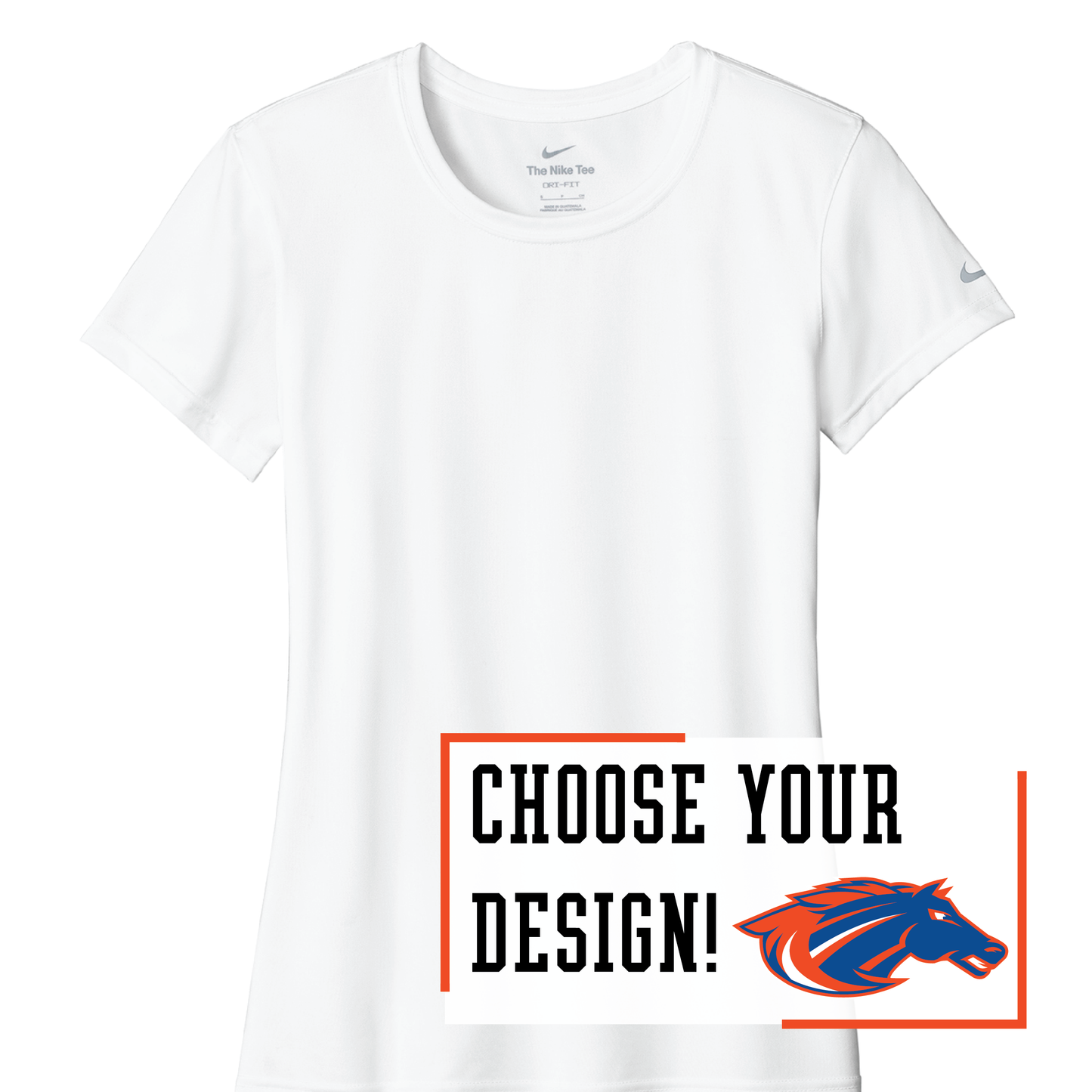 Mustangs Nike Women's Swoosh Sleeve rLegend Tee (NKDX8734)